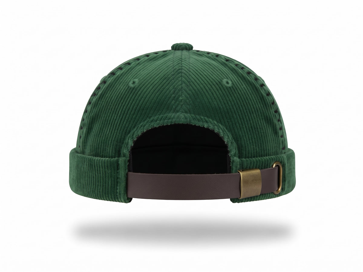 100% Organic Cotton Corduroy Dome Hat