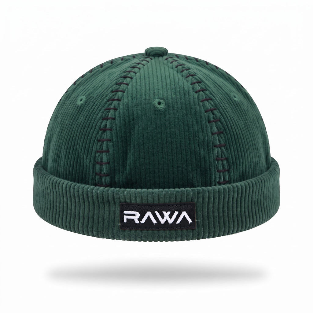 100% Organic Cotton Corduroy Dome Hat