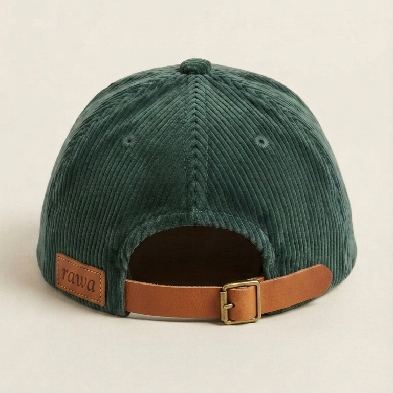 100% Organic Cotton Corduroy Dome Hat